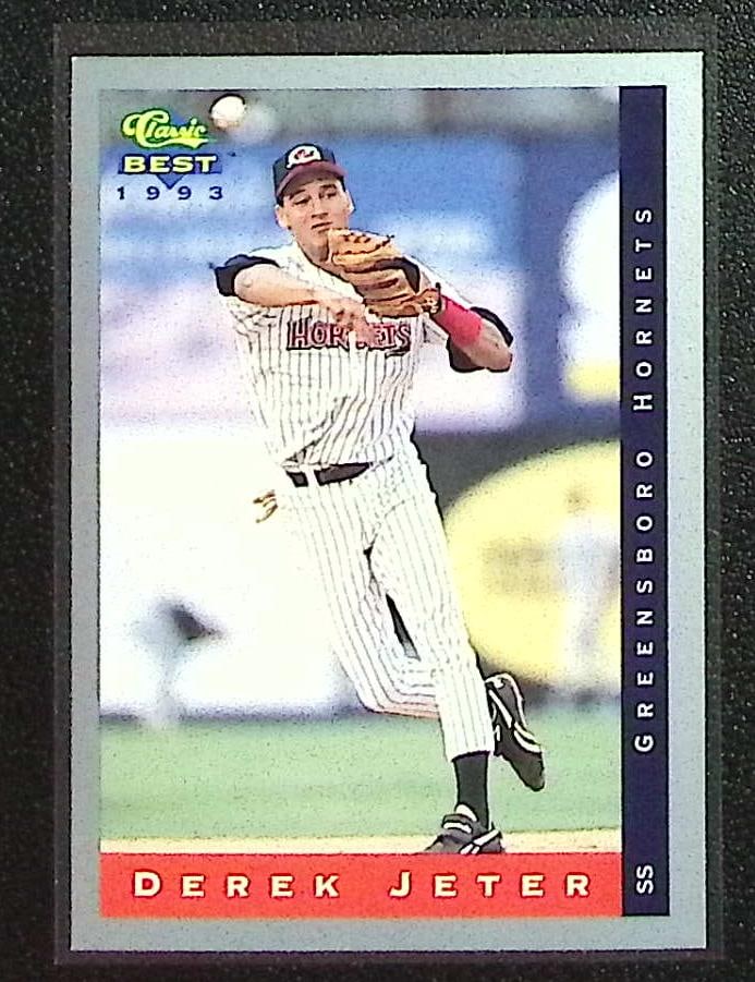 Derek Jeter Rookie Card 1993 Classic Best #91 New York Yankees (1 of 2)