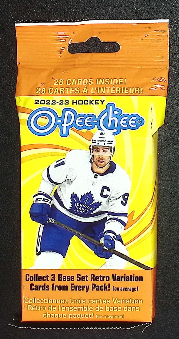 2022-'23 O Pee Chee HANGER VALUE FAT PACK NHL Trading Cards Stanley Cup: O Pee Chee Hockey NHL Trading & Sports Cards, Connor McDavid, Alex Ovechkin, Sports Cards for Sale Near Me, Rookie Players, Auction Lots for Sale Near Me, Stanley Cup & Hall of Fame Players
