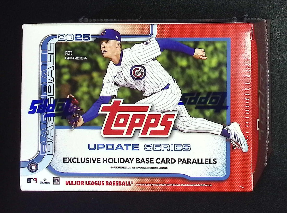 2025 Topps Update Series Baseball Cards BLASTER BOX Sports Cards Rookie Cards James Wood: Factory Sealed Topps Baseball MLB Trading & Sports Cards, Rookie Cards in this set are James Wood, Dylan Crews, Speckled, SP, SSP, Variations, Autographs, Chrome, Refractors, 1976 Topps, Sports Cards 