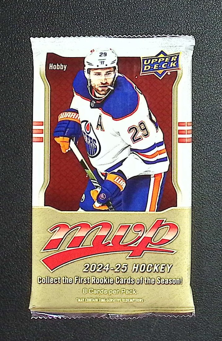 2024-25 Upper Deck MVP Hockey Cards HOBBY BOX PACK Sports Cards (1 of 1)