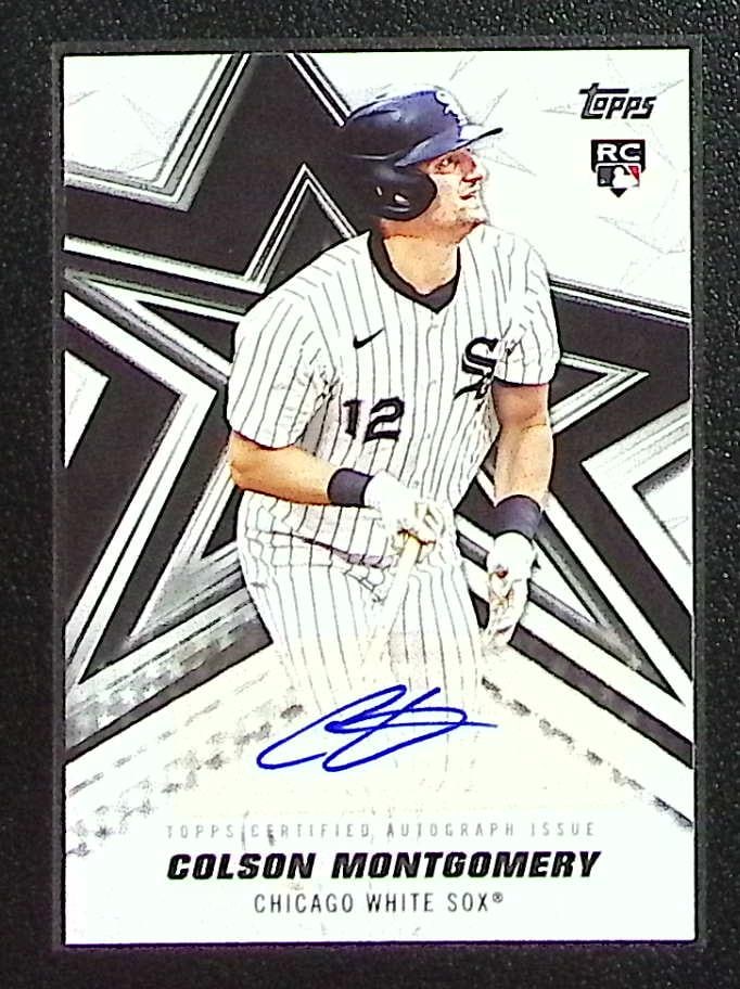 Colson Montgomery Rookie Auto 2026 Topps #BSA-CM Chicago White Sox: Topps Baseball MLB Trading & Sports Cards, Sports Cards for Sale Near Me, World Series & Hall of Fame Players Memorabilia, Refractors, X-Fractors, Numbered, SP, SSP, Valuable Auction Memorabilia Lots 