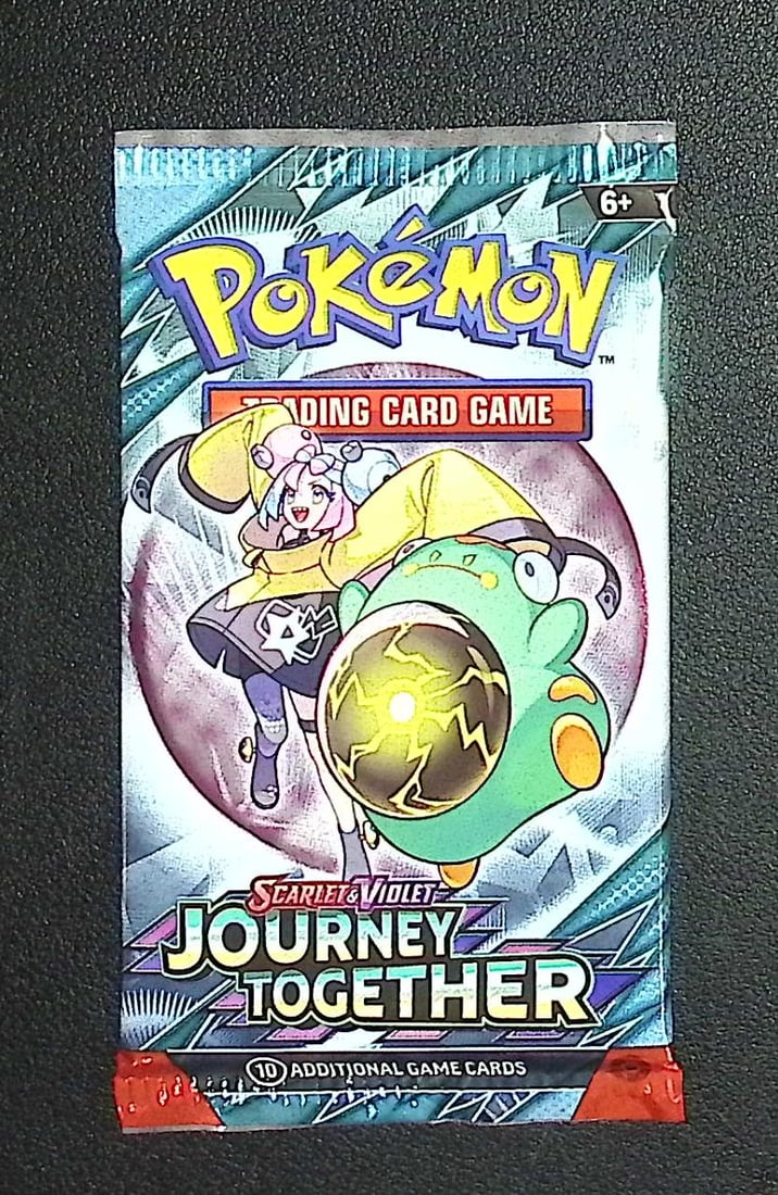 2025 Pokemon Scarlet & Violet Journey Together 10 Card TCG Booster Pack Charizard (1 of 1)
