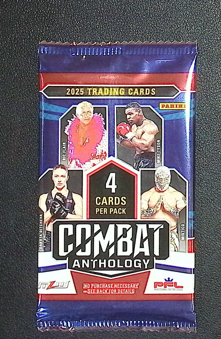 2025 Panini Combat Anthology Blaster Box Pack: Boxing, Wrestling, & UFC Cards (1 of 1)
