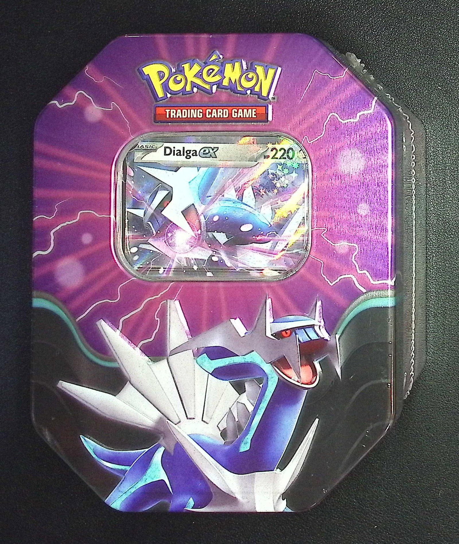 Pokemon Aure Legends Tin: 4 Booster Packs & 1 Foil Promo Card of Kyogre ex, Xerneas ex, or Dialga ex: Pokemon Trading Card Game Cards, Charizard, Pikachu, Mewto, EX, Referse Holo, Holo Rare Cards, Secret Rare Cards, Full Art Cards, Evee, 3 Stars Ultra Rare Cards, Double Rare, Illustration Rare, Specia