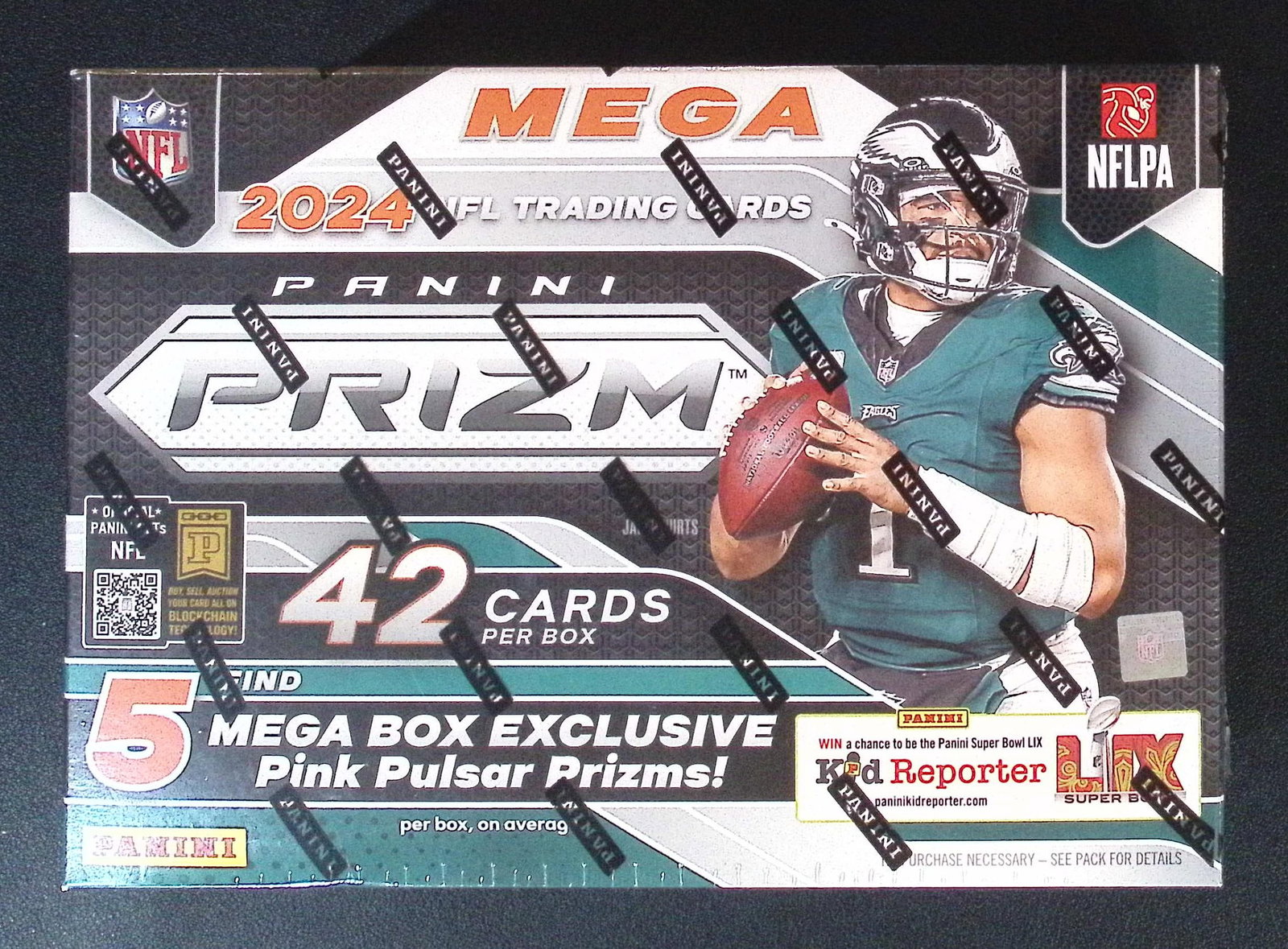 2025 Panini Prizm Football MEGA BOX - Jaxson Dart Cam Skattebo Emeka Egbuka Rookie Cards (1 of 1)
