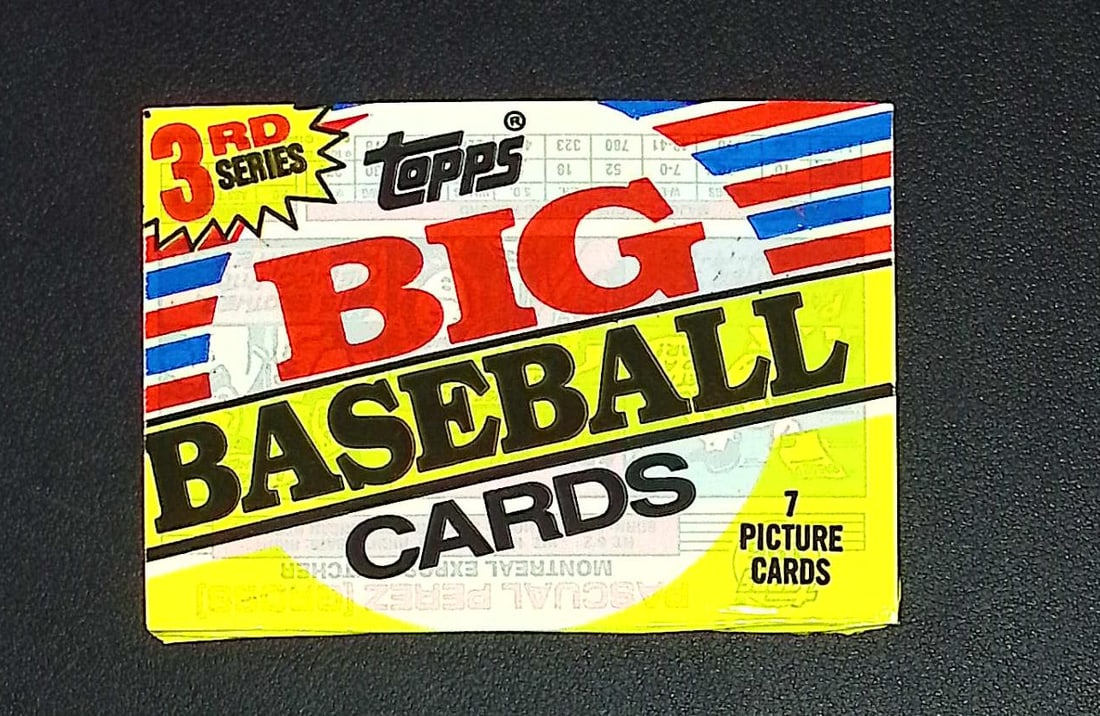 1988 Topps Vintage Big Baseball Cards Series 3 Retail Wax Pack, Sports Cards (1 of 1)