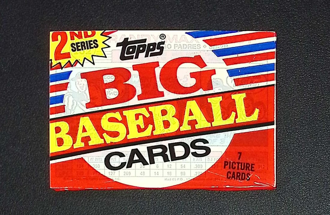 1988 Topps Vintage Big Baseball Cards Series 2 Retail Box Pack Sports Cards (1 of 1)