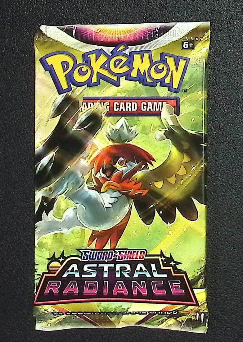 Pokemon Sword and Shield Astral Radiance 10 Card Booster Pack Charizard Pikachu Holo Rare Cards (1 of 1)