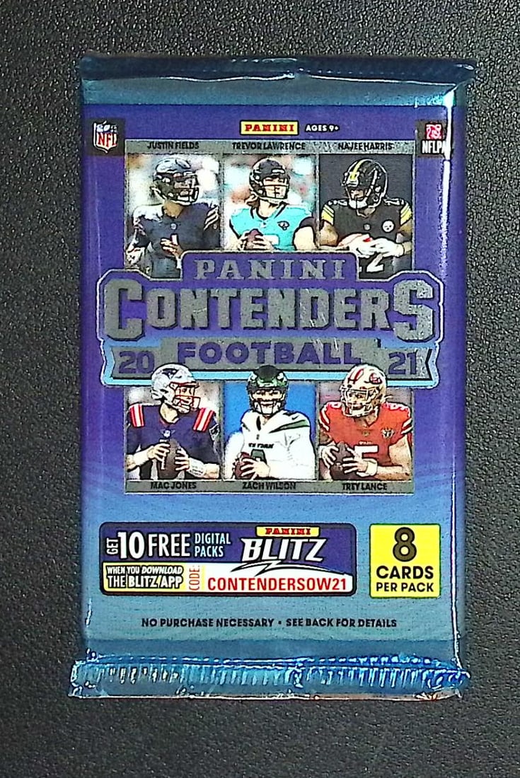 2021 Panini Contenders Fanatics BLASTER BOX PACK NFL Trading Cards Ja' Marr Chase (1 of 1)