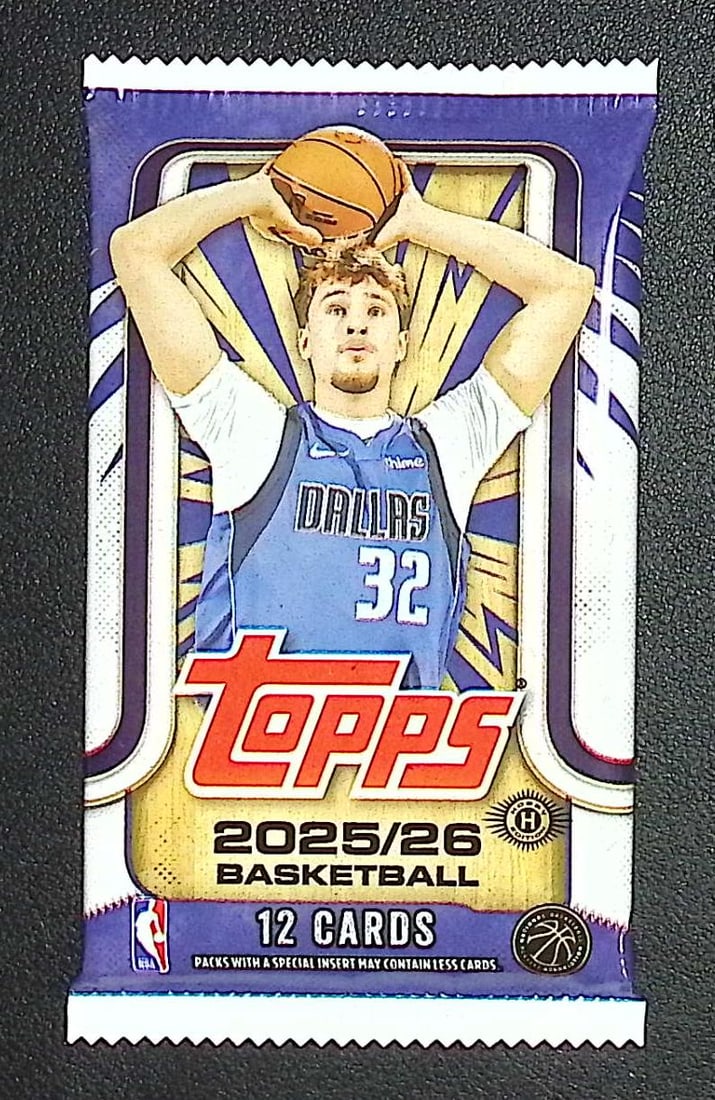 2025-26 Topps Basketball Card HOBBY BOX PACK RC'S: Cooper Flagg, Kon Kneuppel, VJ Edgecombe (1 of 1)