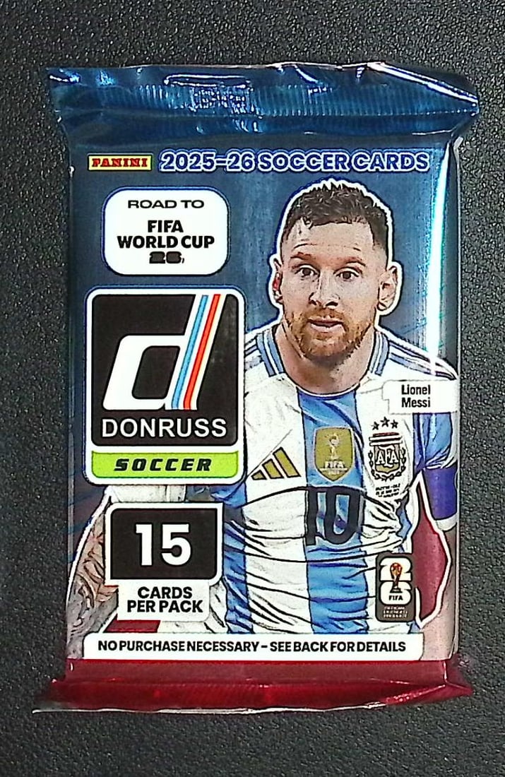 2025 Donruss Soccer Blaster Box Pack: Road to FIFA World Cup (1 of 1)