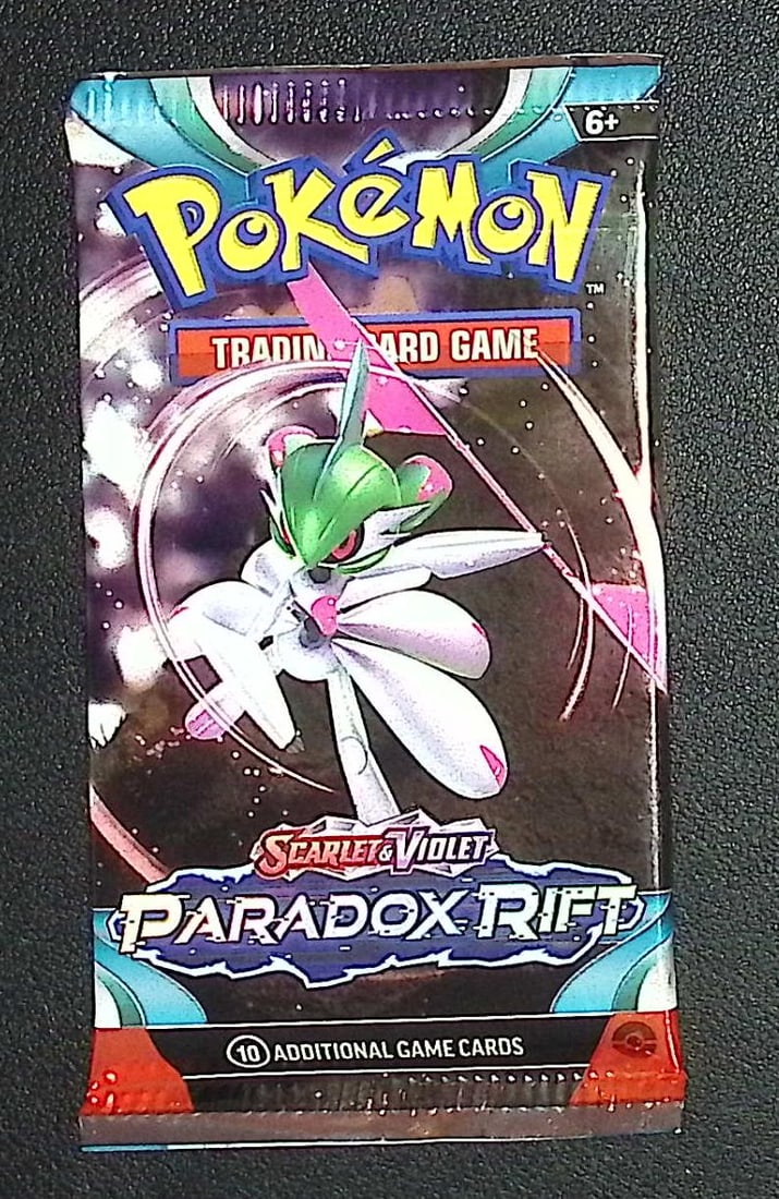 2023 Pokemon Scarlet & Violet Paradox Rift 10 Card TCG Booster Pack, Charizard, Pikachu, Holo (1 of 1)