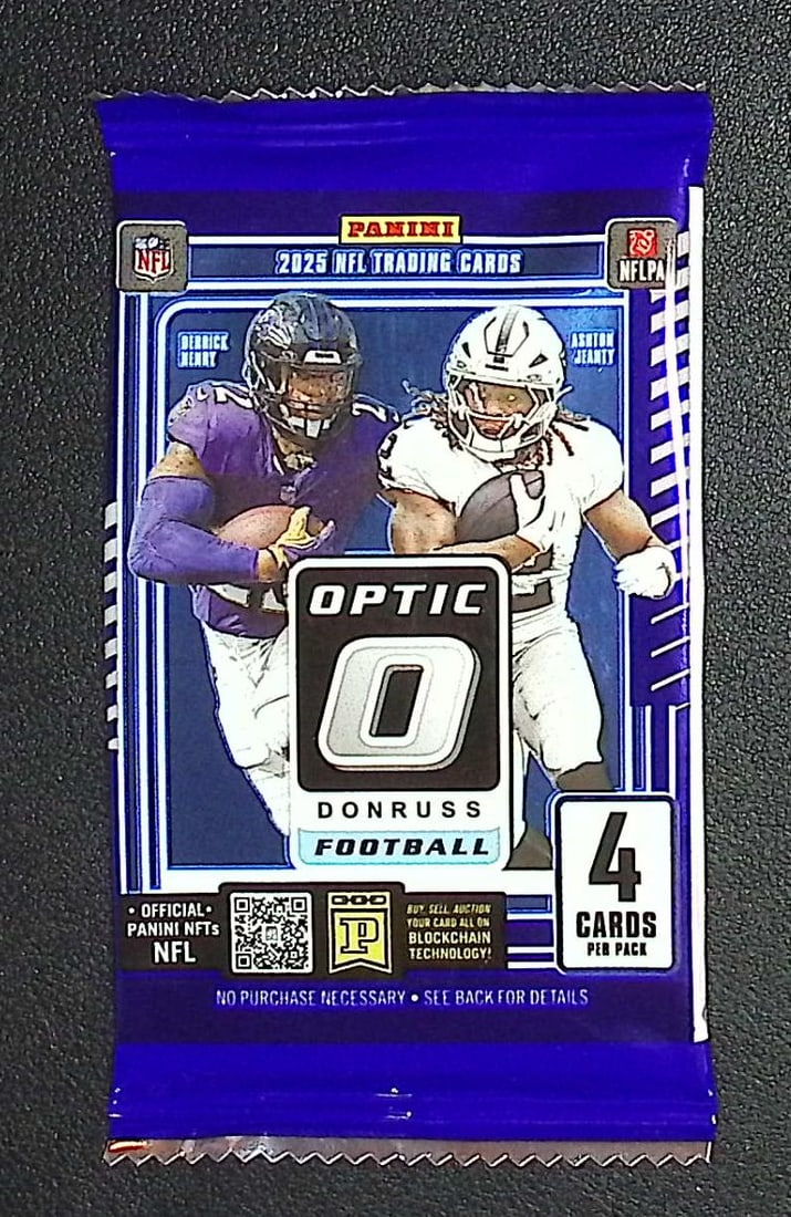 2025 Donruss Optic Football BLASTER BOX PACK - Downtown, Uptown Inserts (1 of 1)