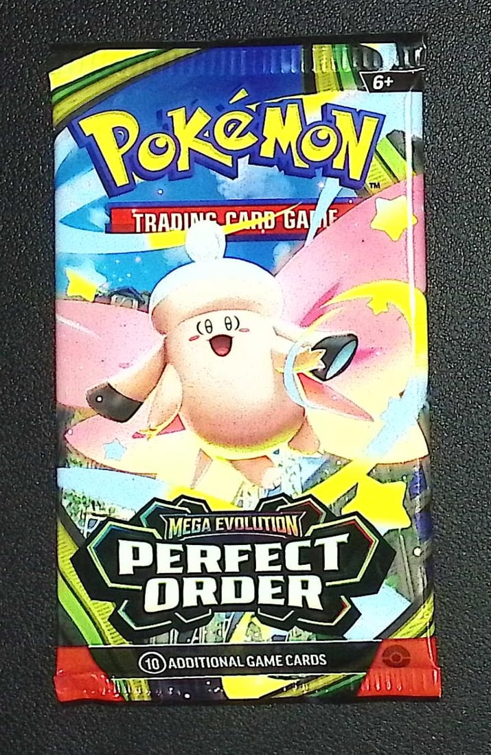 2026 Pokemon Perfect Order 10 Card TCG Booster Pack, Charizard (1 of 1)