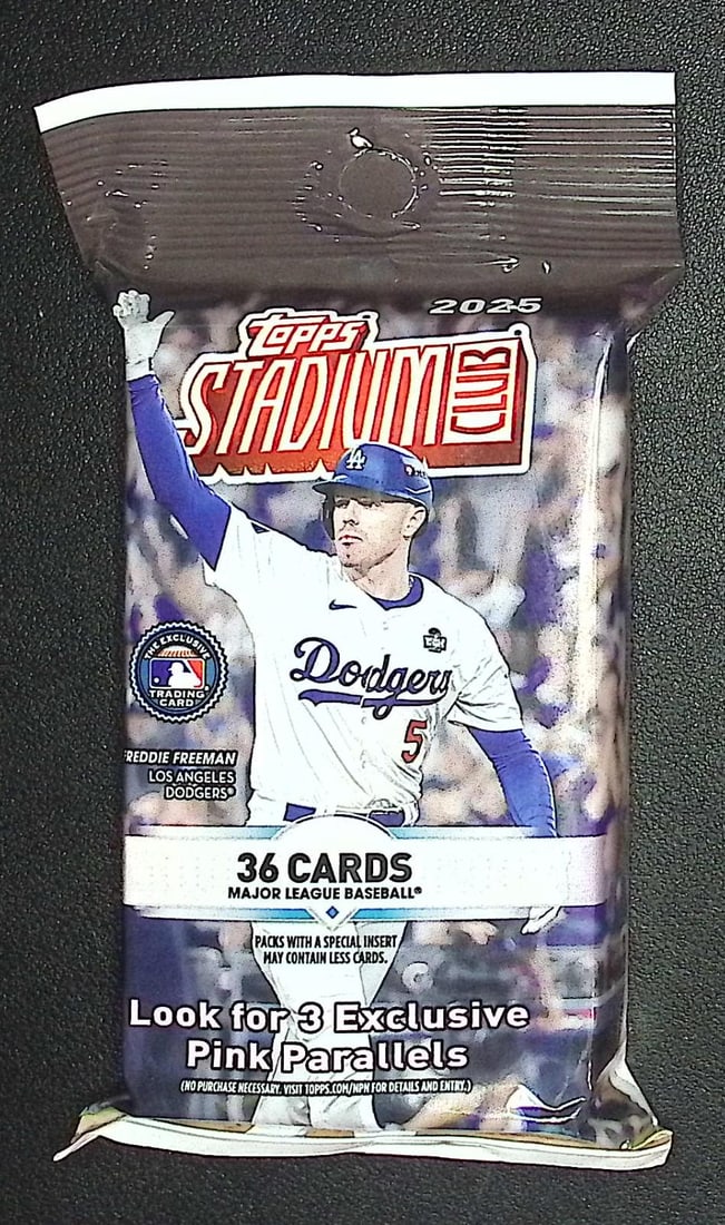 2025 Topps Stadium Club Baseball HANGER VALUE FAT PACK - James Woods & Jacob Wilson, & Dylan Crews: Factory Sealed Topps Baseball MLB Trading & Sports Cards, Rookie Cards in this set are James Wood, Dylan Crews, Speckled, SP, SSP, Variations, Autographs, Chrome, Refractors, 1976 Topps, Sports Cards 