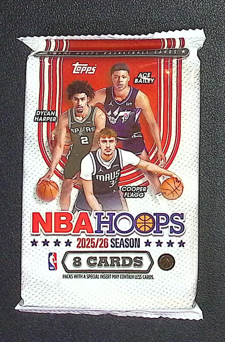 2025 Topps NBA Hoops Basketball BLASTER BOX PACK: Cooper Flagg & Kon Kneuppel Rookie Cards: Cooper Flagg & Kon Kneuppel Rookie Cards. Topps Basketball NBA Trading & Sports Cards, Rookie Cards in this set are Cooper Flagg, Dylan Harper, Ace Bailey, V J Edgecombe, Kon Knueppel , Autographs, Si