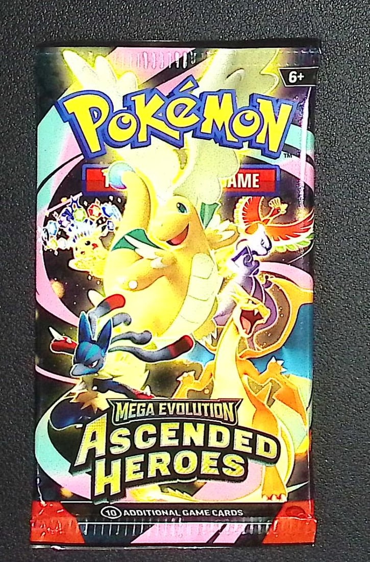 2025 Pokemon Ascended Heroes Card Booster Pack Charizard Newest Pokemon Set (1 of 1)