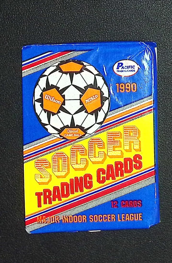 1990 Pacific (MISL) Major Inddor Soccer League Vintage Retail Box Wax Pack (1 of 1)