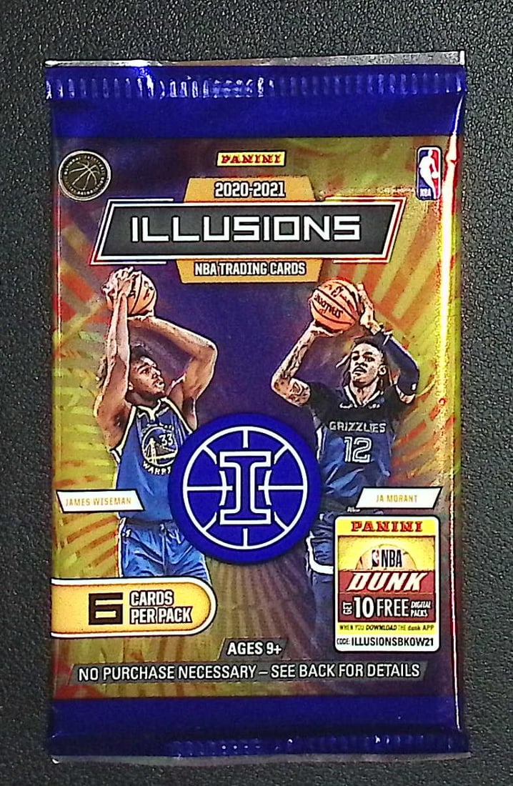 2020-21 Panini Illusions Basketball Blaster Box Pack Rookies: Lamelo Ball, Anthony Edwards, Tyrese: Rookies: Tyrese Haliburton, Tyrese Maxey, Lamelo Ball, Anthony Edwards, Onyeka Okongwu, Immanuel Quickley. Panini Illusions Basketball NBA Trading & Sports Cards, Sports Cards for Sale Near Me, Auctio