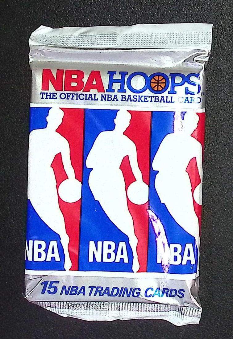1990 NBA Hoops SERIES 1 Vintage Basketball Cards Retail Box Pack New Factory Sealed (1 of 1)