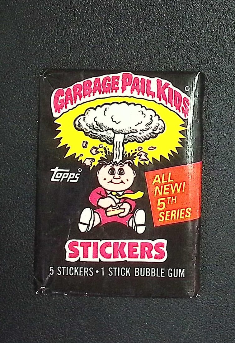 1986 Topps Vintage Garbage Pail Kids Retail Box Wax Pack - 5th Series (1 of 1)