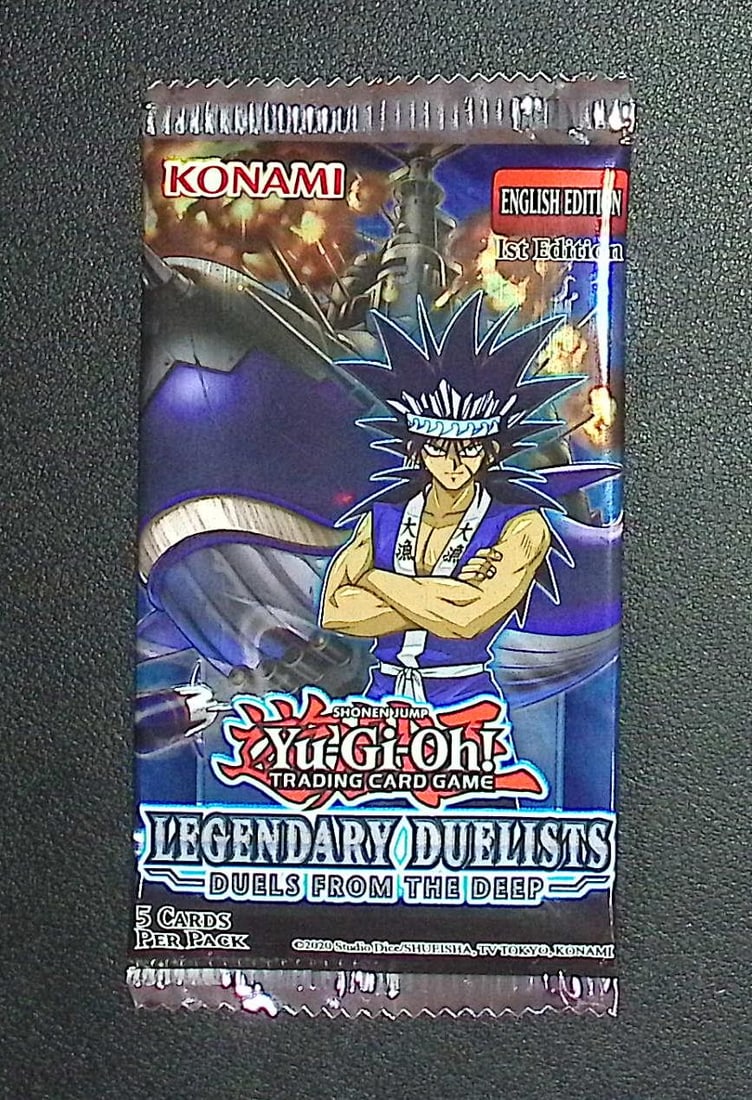 2020 Yu-Gi-Oh! Legendary Duelists - Duels from the Deep 1st Edition Booster Pack (1 of 1)