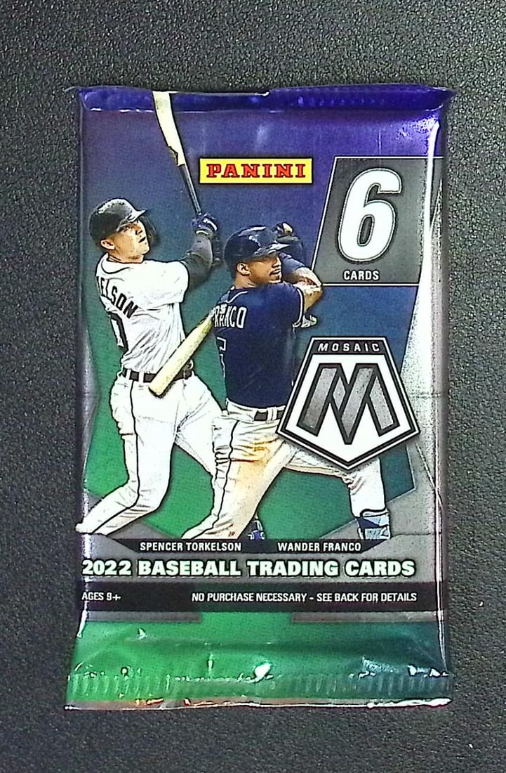 2022 Panini Mosaic Baseball Card BLASTER BOX PACK Sports Cards (1 of 1)
