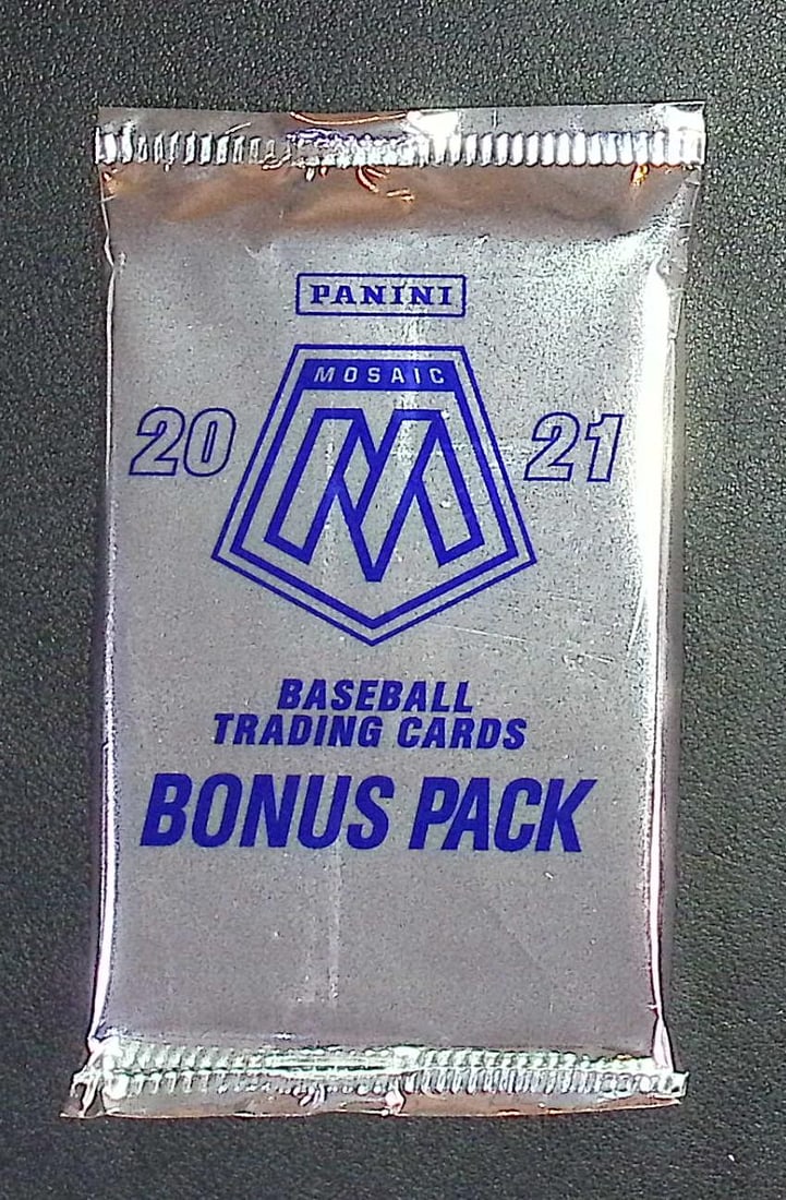 2021 Panini Mosaic Baseball Card BONUS MEGA BOX PACK - MLB Trading Cards, Shohei Ohtani, Aaron Judge (1 of 1)