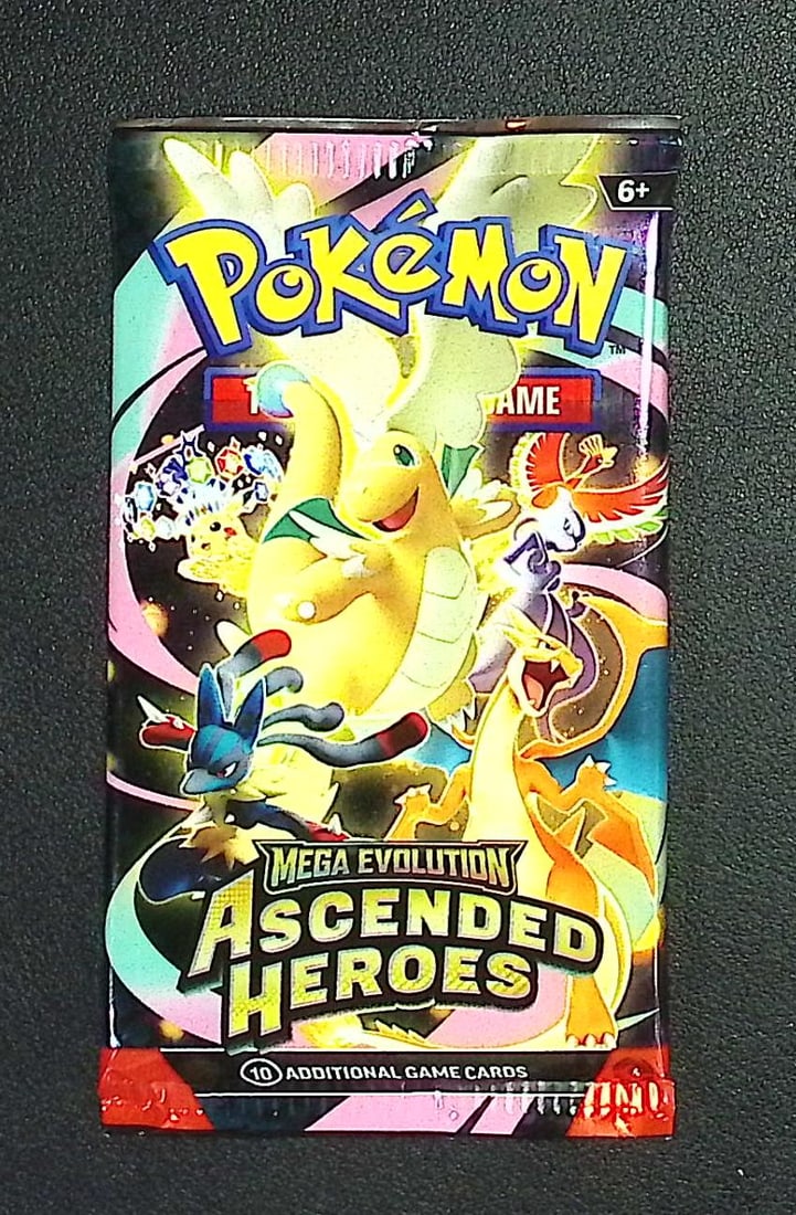 2025 Pokemon Ascended Heroes Card Booster Pack Charizard Newest Pokemon Set (1 of 1)