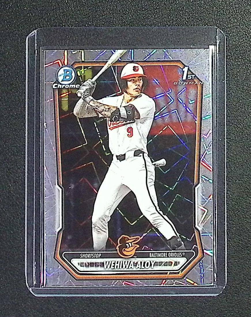 Wehiwa Aloy 1st Bowman Mojo Chrome Refractor 2026 Bowman Chrome #BCP-135 (1 of 2)