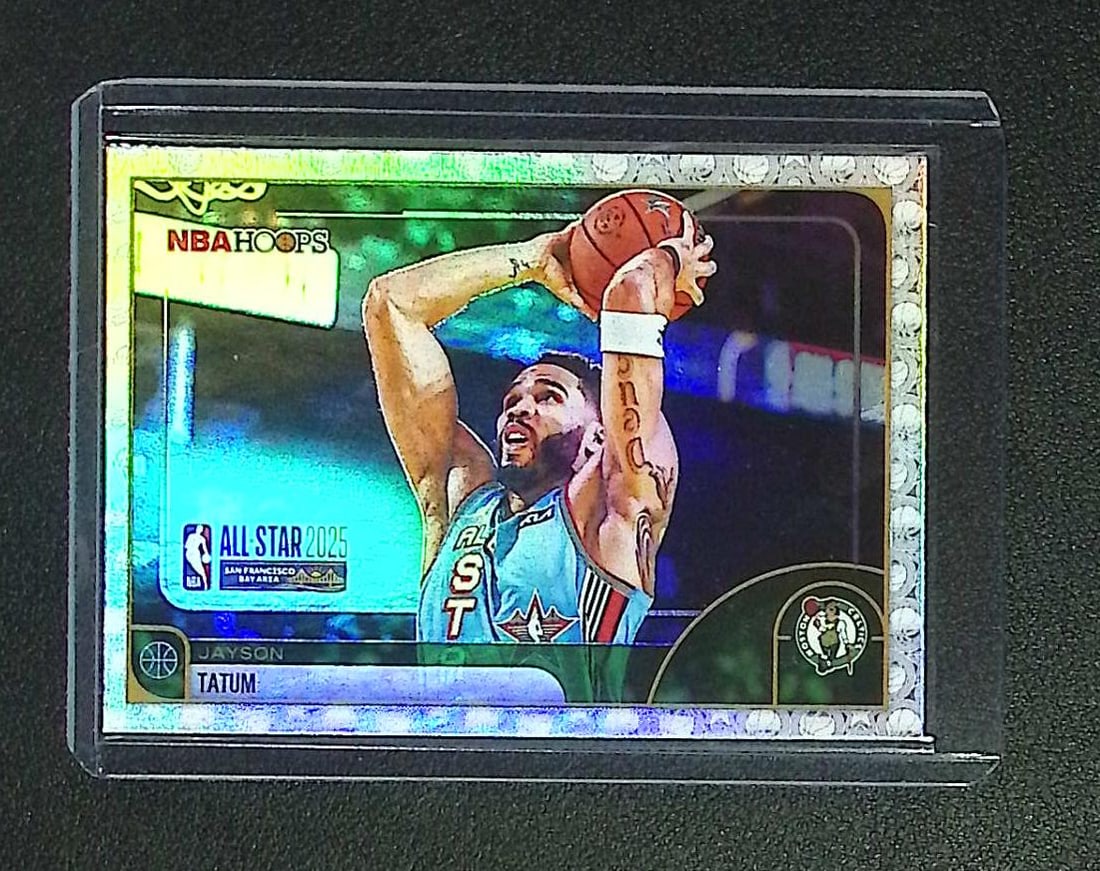 Jayson Tatum Basketball Border 2025 All-Star 2026 Topps NBA Hoops #277 (1 of 2)