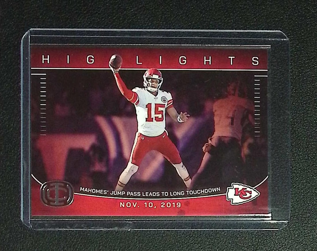 Patrick Mahomes, II Highlights 2025 Panini Icon Collection Mahomes #IC-7 (1 of 2)