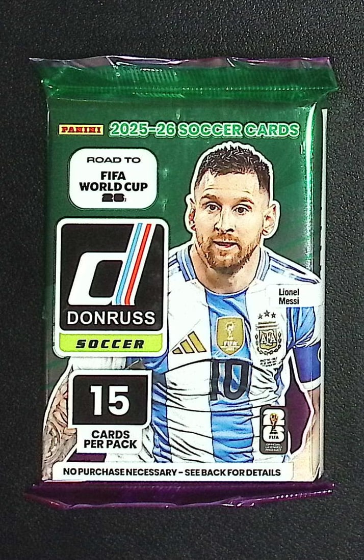 2025 Donruss Soccer Blaster Box Pack: Road to FIFA World Cup (1 of 1)