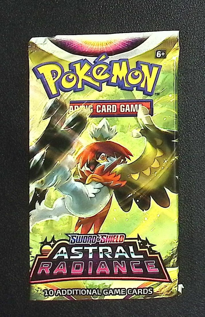 Pokemon Sword and Shield Astral Radiance 10 Card Booster Pack Charizard Pikachu Holo Rare Cards (1 of 1)
