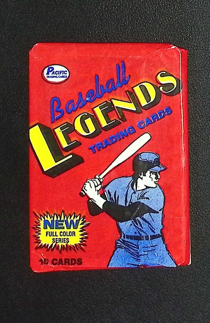 1988 Pacific Legends Series 1 Vintage Baseball Cards Retail Wax Pack (1 of 1)