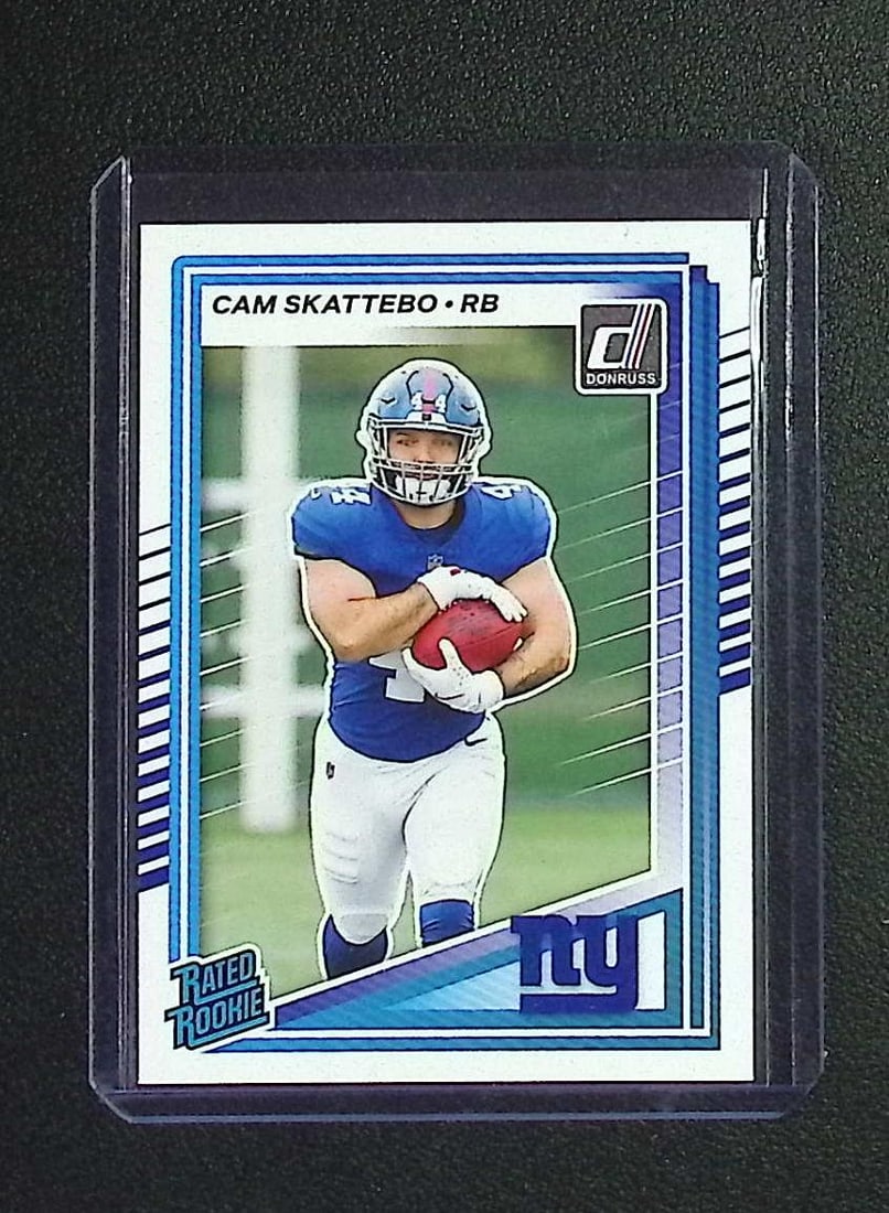 Cam Skattebo Rated Rookie Card 2025 Donruss #302 (1 of 2)