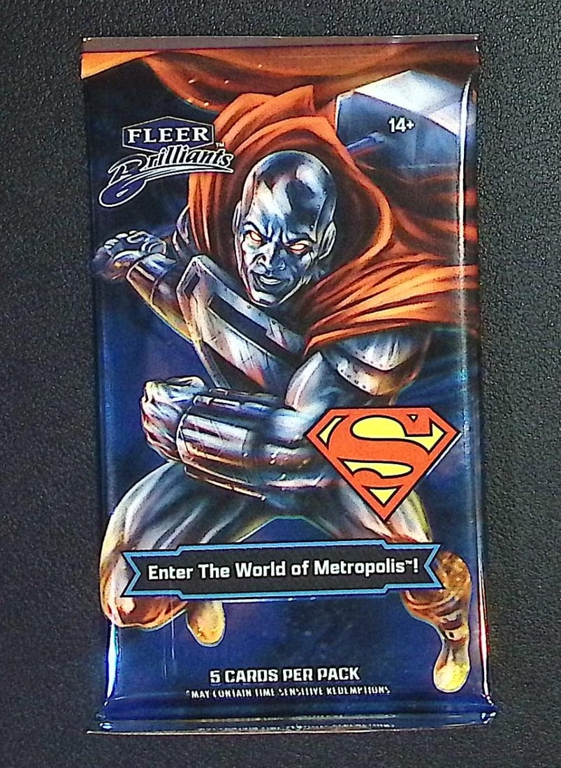 2025 Fleer Brilliants Superman Blaster Box Pack (1 of 1)