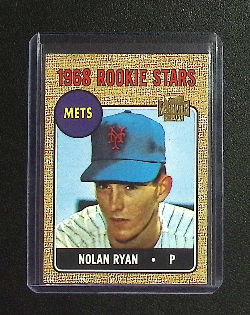 Nolan Ryan Rookie Reprint Card 2001 Topps Archives #177 (1 of 2)