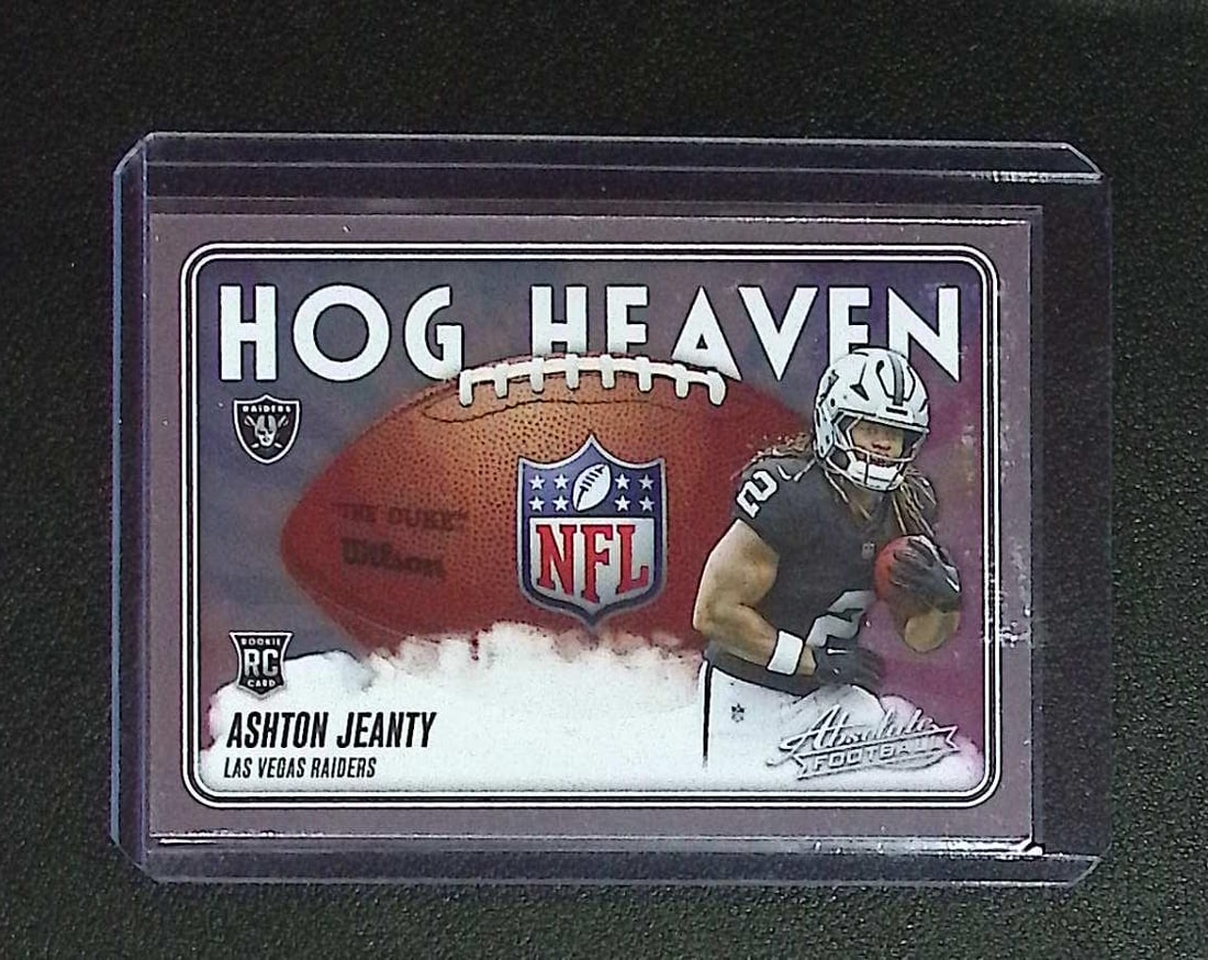 Ashton Jeanty Rookie Card Hog Heaven 2025 Panini Absolute #HH-AJY (1 of 2)