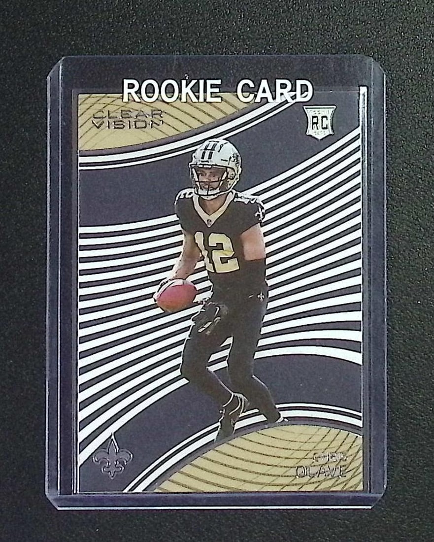 Chris Olave Rookie Card Acetate 2022 Panini Chronicles Clear Vision #CVR-5 (1 of 2)