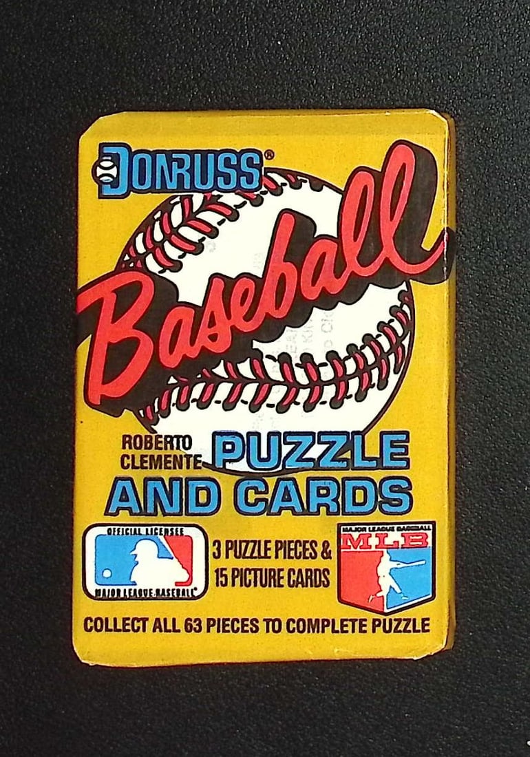 1987 Donruss Vintage Baseball Card Factory Sealed Retail Box Wax Pack, Sports Card (1 of 1)