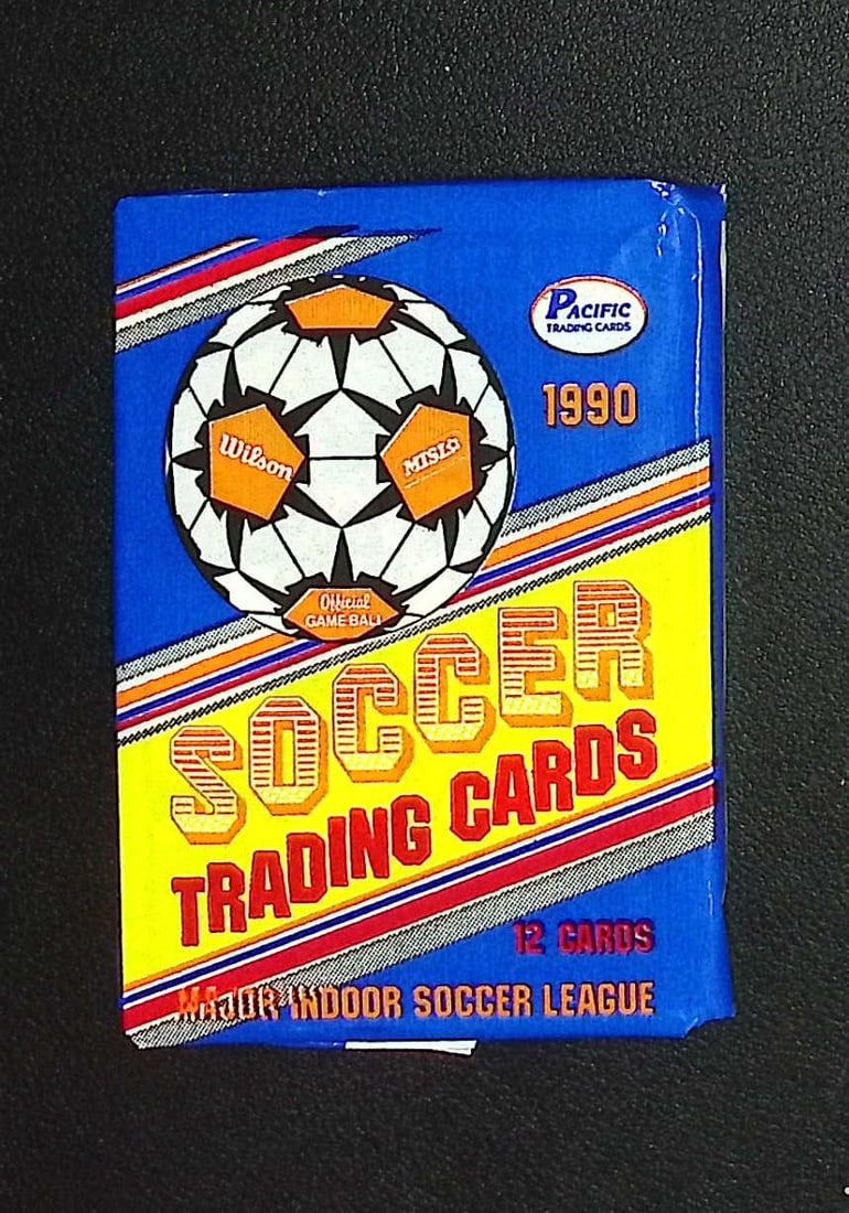 1990 Pacific (MISL) Major Inddor Soccer League Vintage Retail Box Wax Pack (1 of 1)