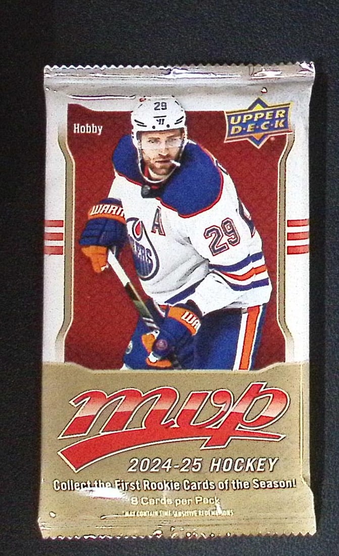2024-25 Upper Deck MVP Hockey Cards HOBBY BOX PACK Sports Cards (1 of 1)