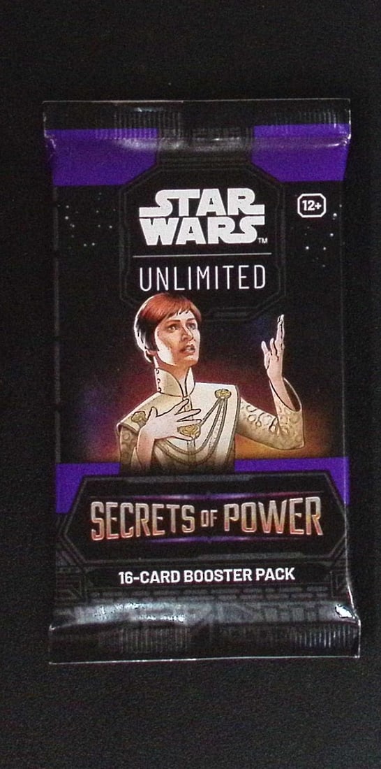 Star Wars Unlimited Secrets of Power 16 Card Booster Pack: 1 Rare or Legendary per Pack (1 of 1)