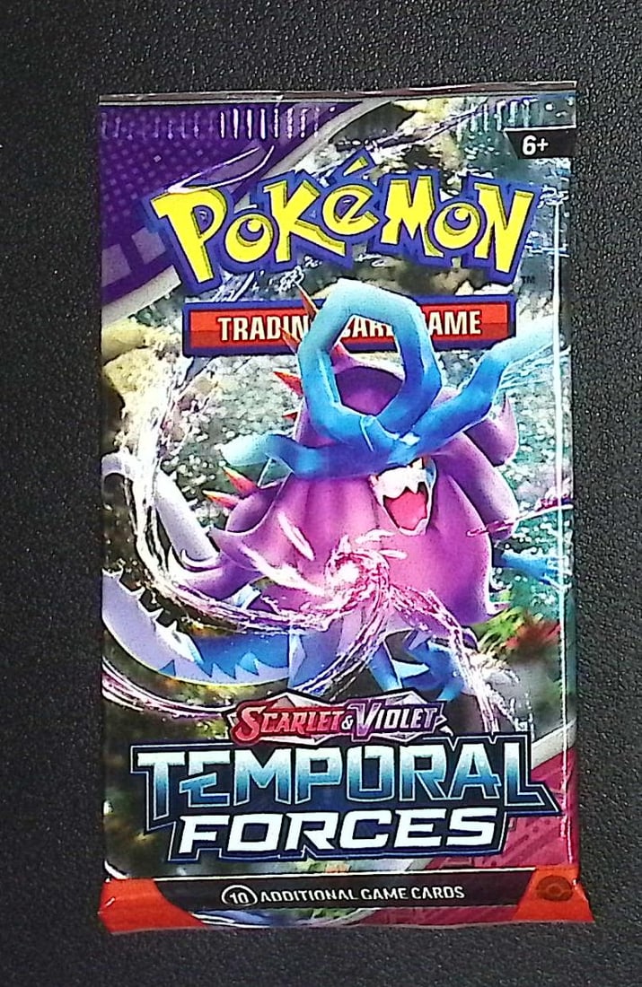 2024 Pokemon Scarlet & Violet Temporal Forces 10 Card Booster Pack, Charizard, Pikachu (1 of 1)