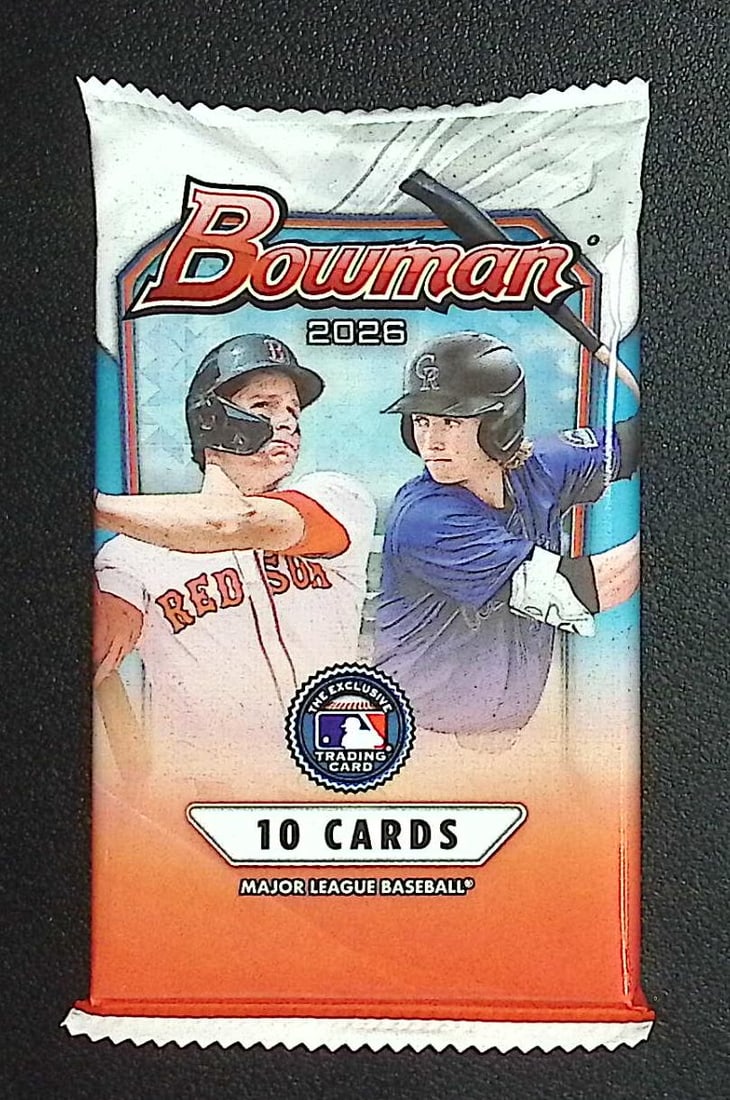 2026 Bowman Baseball Cards BLASTER BOX PACK, Roman Anthony Rookie Card, Konnor Griffin Prospect: Bowman Baseball MLB Trading & Sports Cards, Roman Anthony Rookie Card, Konnor Griffin Prospect, Sports Cards for Sale Near Me, Prospect, Refractors, Auction Lots for Sale on Line, World Series & Hall