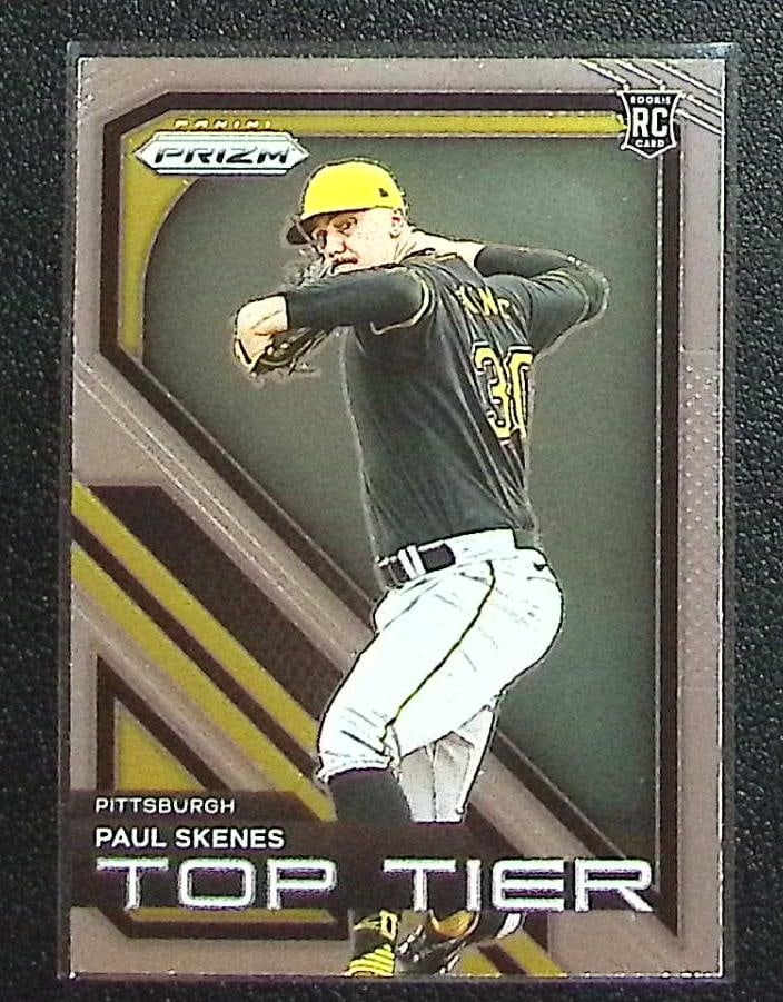 Paul Skenes Rookie Card Top Tier 2024 Panini Prizm #21 Pittsburgh Pirates (1 of 2)