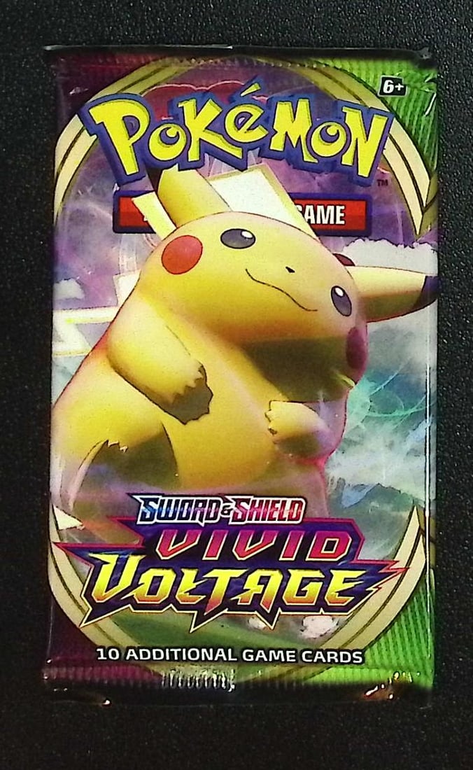 Pokemon Sword and Shield Vivid Voltage 10 Card Booster Pack Charizard Pikachu Holo Rare Cards: Pokemon Trading Card Game Cards, Charizard, Pikachu, Mewto, EX, Referse Holo, Holo Rare Cards, Secret Rare Cards, Full Art Cards, Evee, 3 Stars Ultra Rare Cards, Double Rare, Illustration Rare, Specia