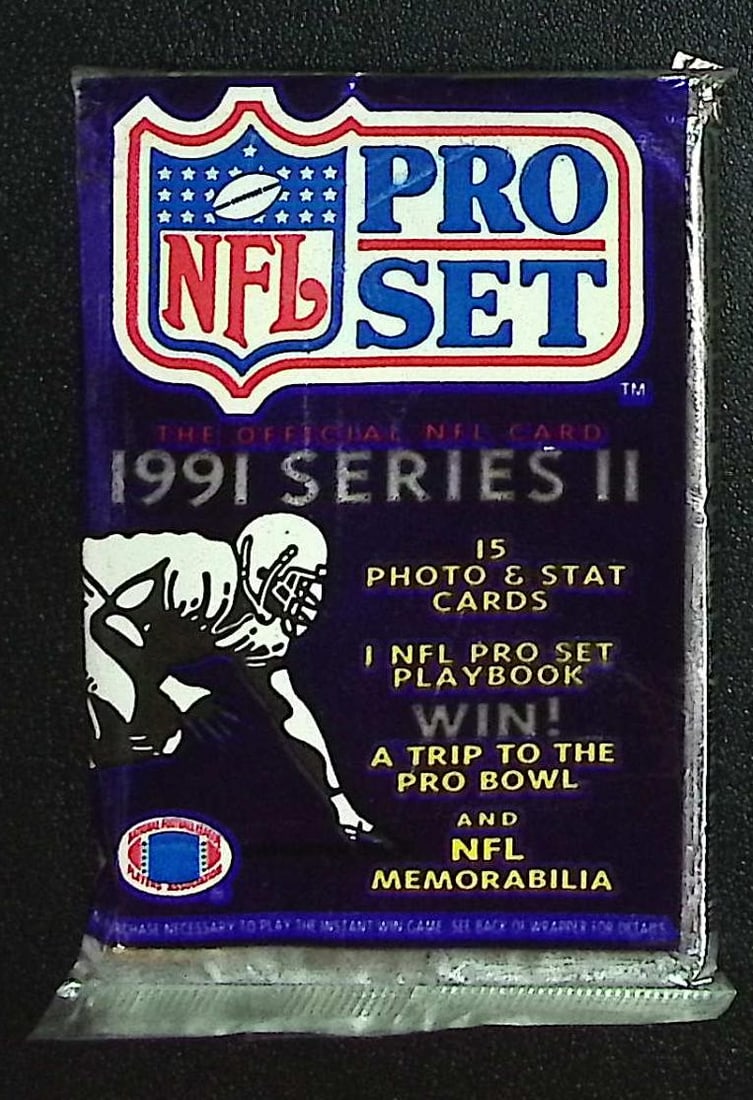 1991 Pro-Set Series 2 Vintage Football Card Factory Sealed Retail Box, Wax Pack (1 of 1)