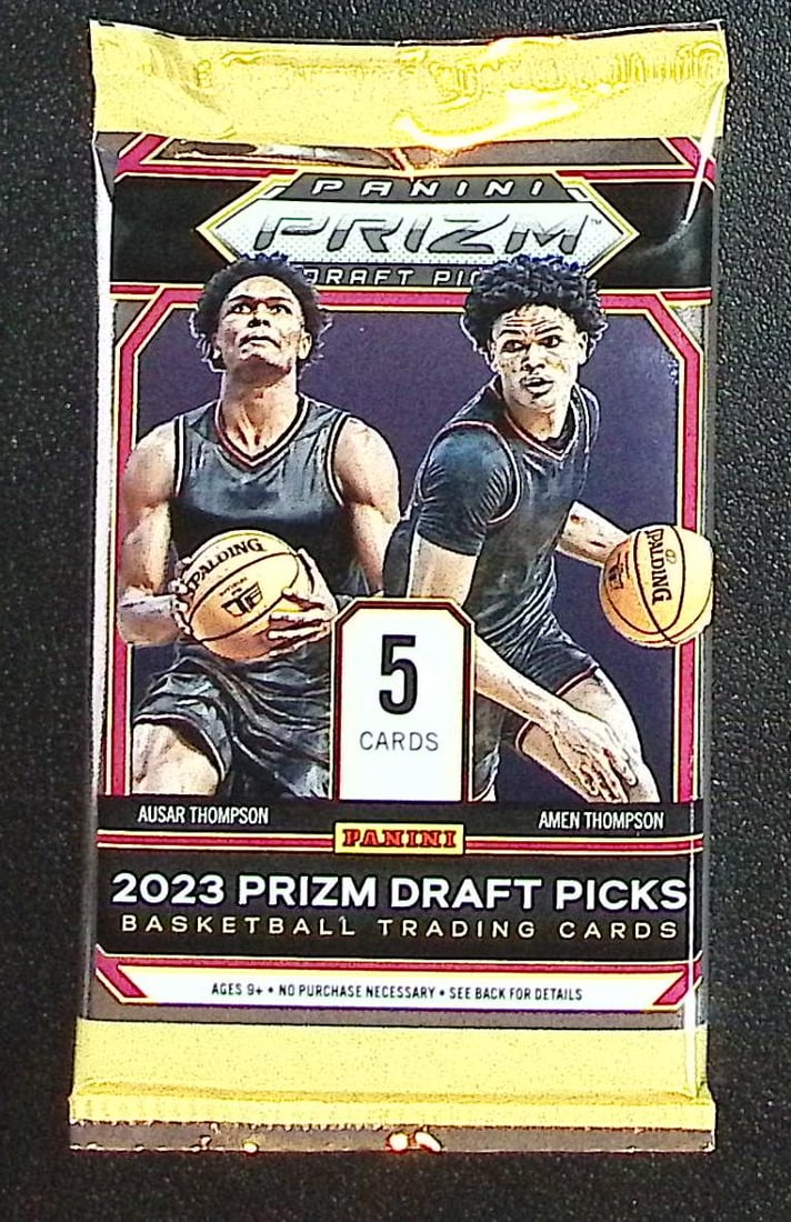 2023-24 Panini Prizm Draft Picks Basketball Card BLASTER BOX PACK Victor Wembanyama Sports Card (1 of 1)